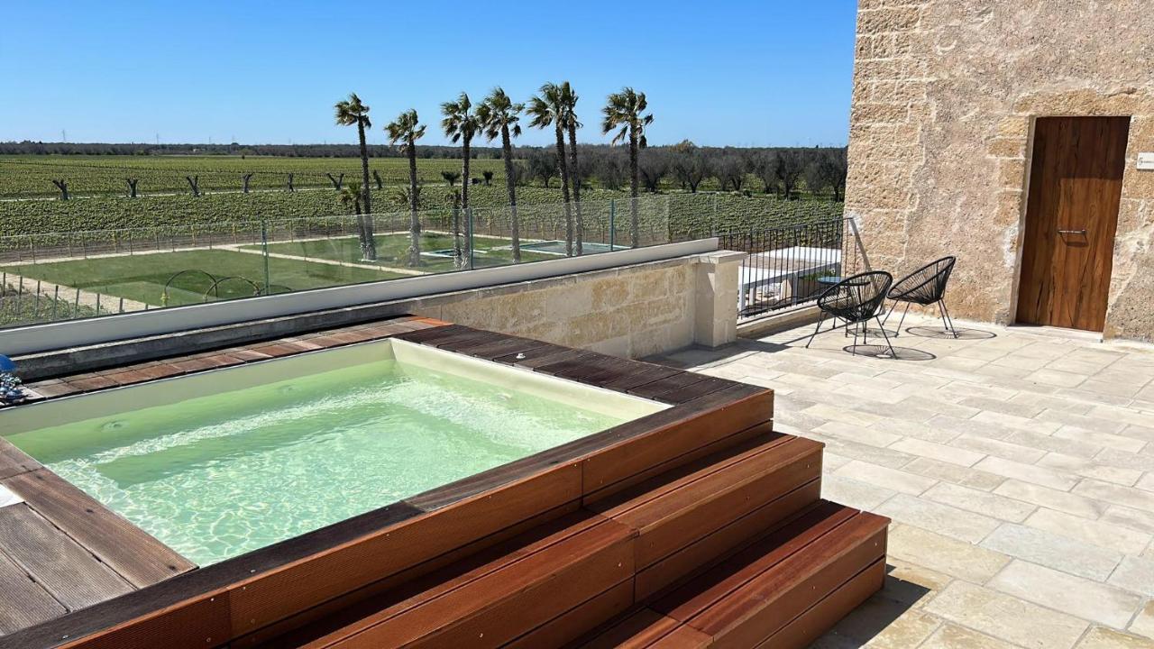 סן פייטרו ורנוטיקו Masseria Torleanzi Wine Relais מראה חיצוני תמונה